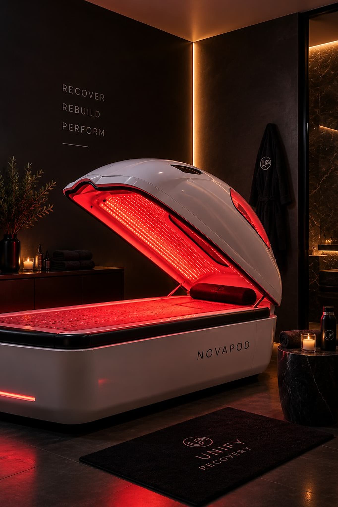 NovaPod full-body recovery session
